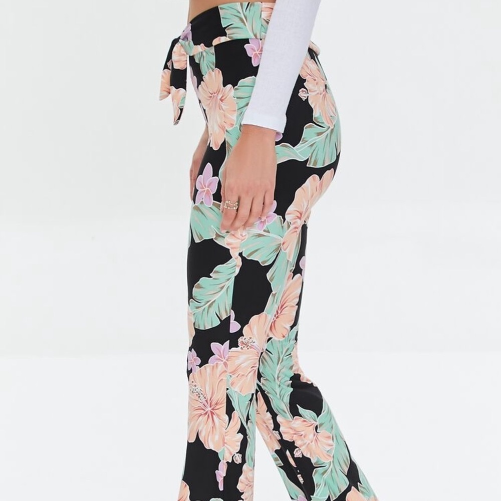 Tropical print pants - Picture 3 of 4